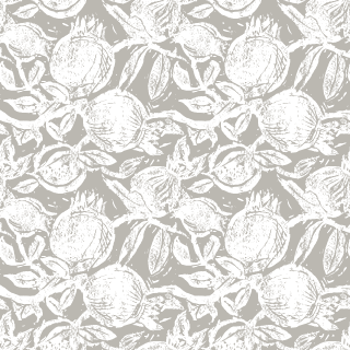 Pomegranate fabric - sample