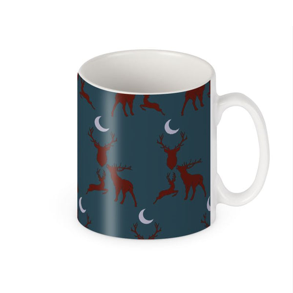 Stag Night Mug in Rut