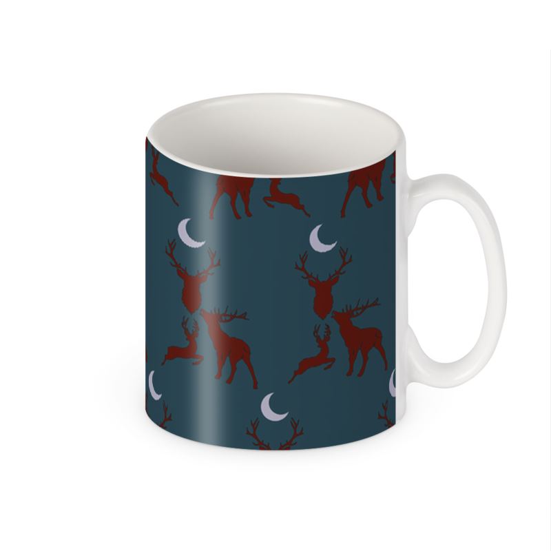 Stag Night Mug in Rut