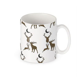 Stag Night  Mug in Horn
