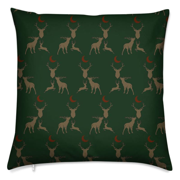 Stag Night cushion in Buck