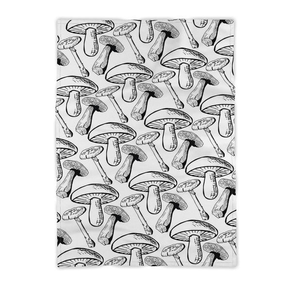 Mushroom tea towel