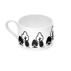 Tree Tryst Coffee Cup and Saucer