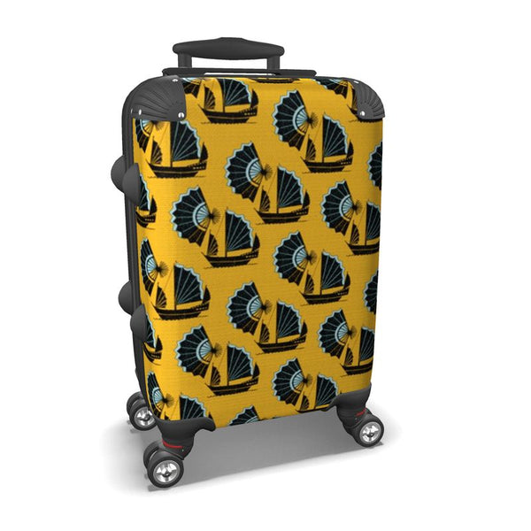 Fan of Junk Suitcase in Yellow