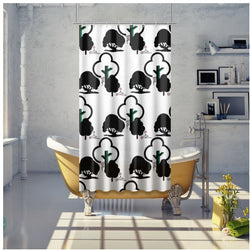 Tree Tryst Shower curtain Small