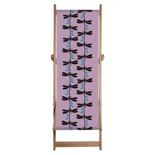 Wings and Wellies Deck Chair in Chaser
