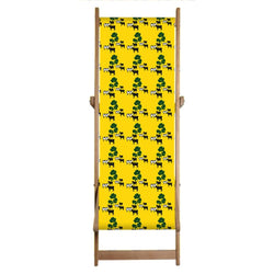 Cow Parsley Deck Chair in Corn