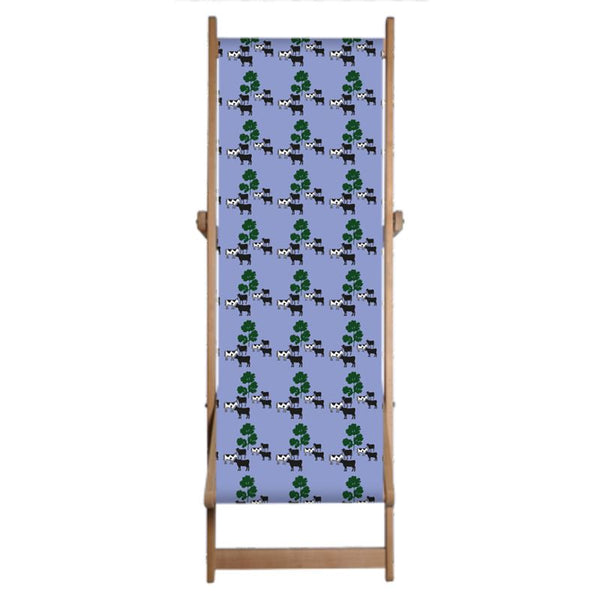 Cow Parsley Deck Chair in Lavender