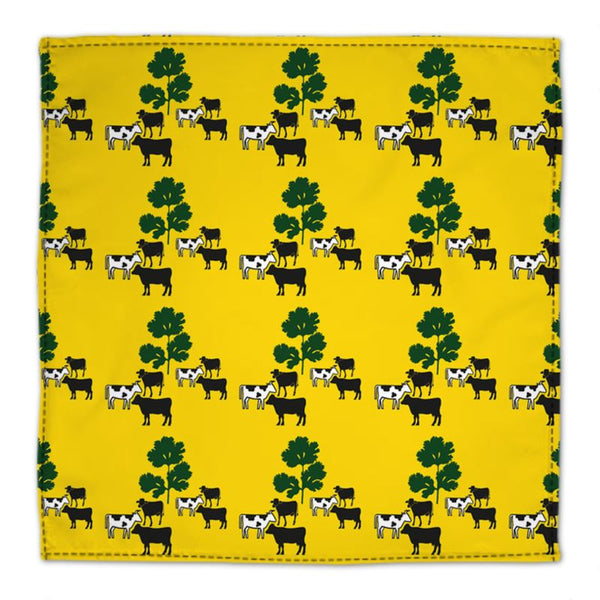Cow Parsley Napkins in Corn
