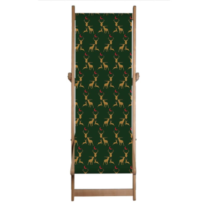 Stag Night Deck Chair in Buck