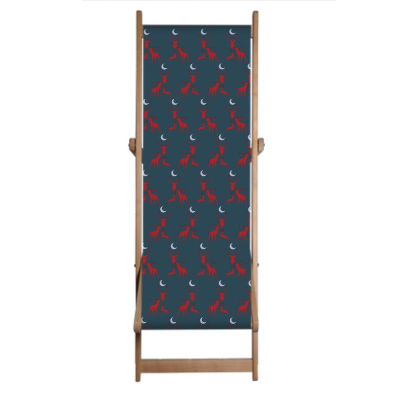 Stag Night Deck Chair in Rut