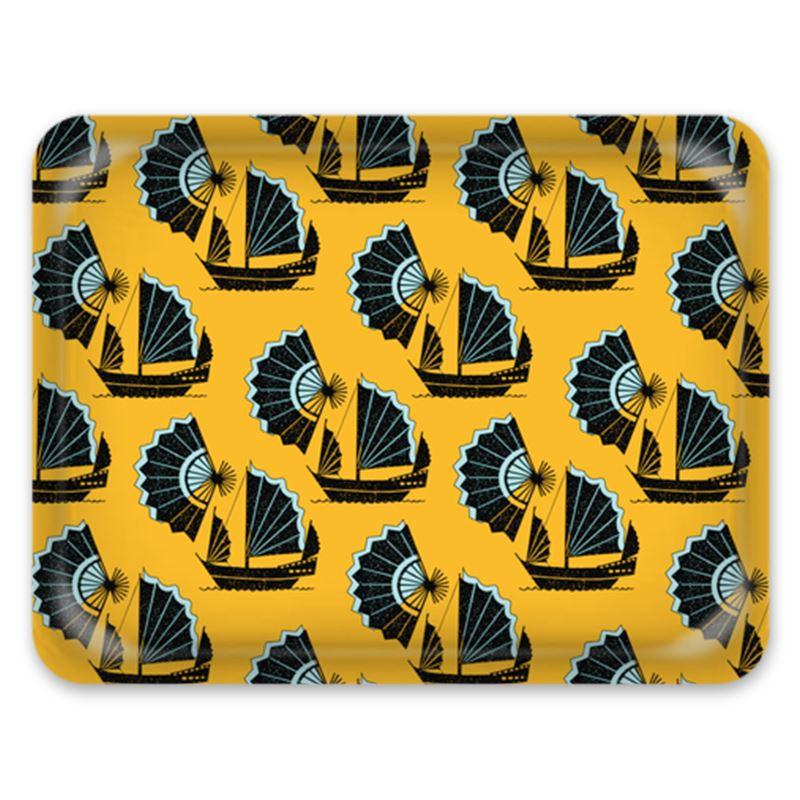 Fan of Junk Tray in Yellow
