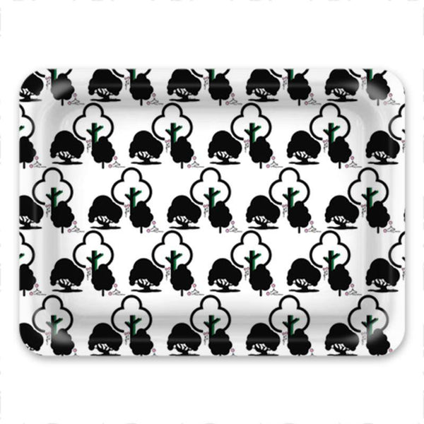 Tray in Tree Tryst white - Small
