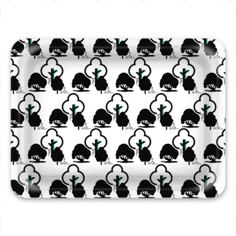Tray in Tree Tryst white - Small