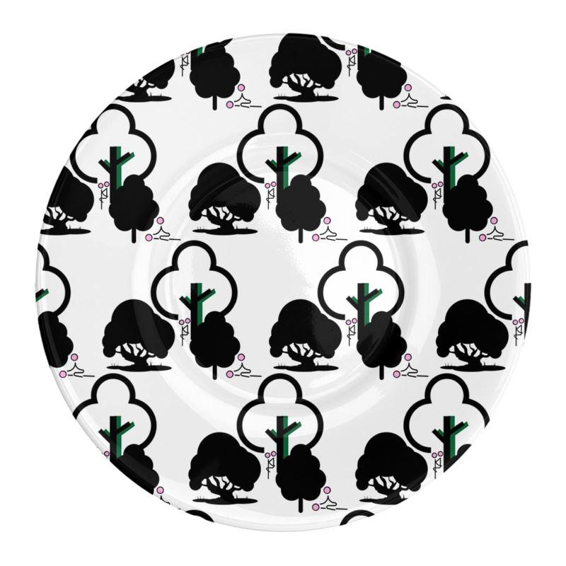 Tree Tryst Coffee Cup and Saucer