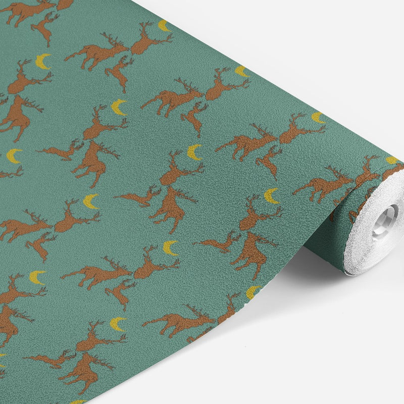 Stag Night Wallpaper