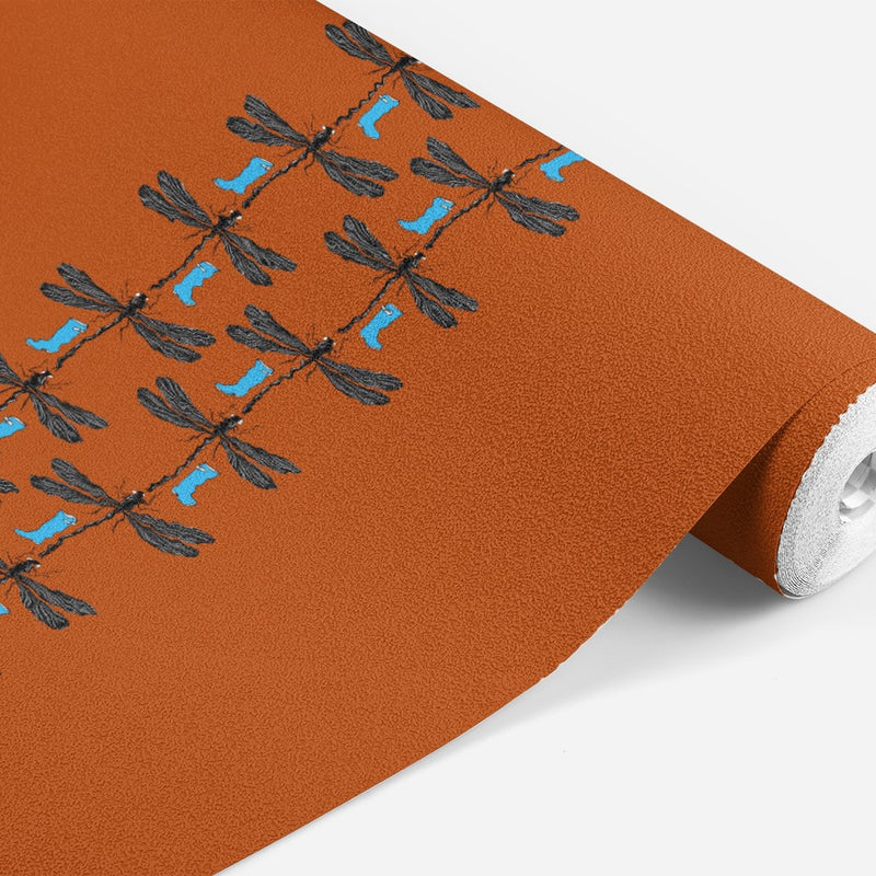 Wings and Wellies Wallpaper