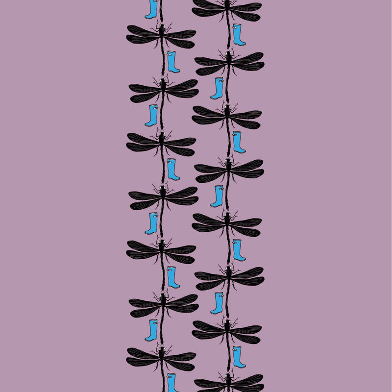 Wings and Wellies Wallpaper