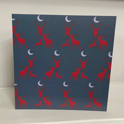 Stag Night Greeting Cards