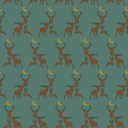 Stag Night Wallpaper