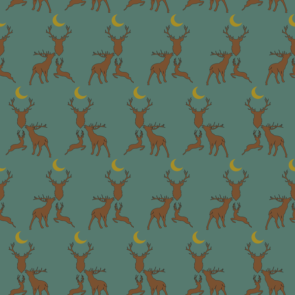 Stag Night Wallpaper