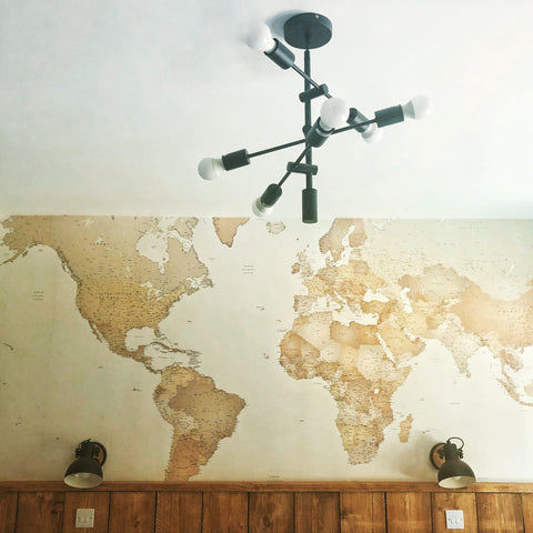 Fleur Ward interior design boys bedroom with mural