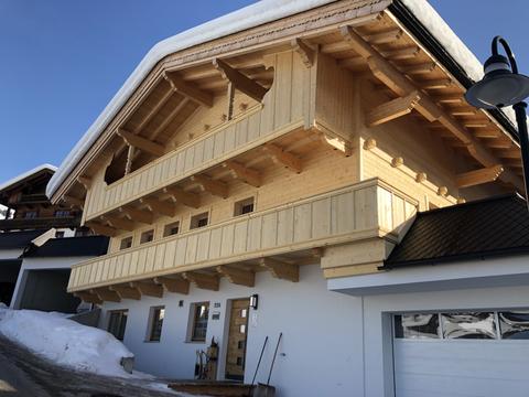 skiing in alpback austria austrian design