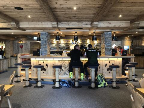 skiing in alpback austria austrian design