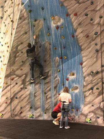 climbing at bluestone national park