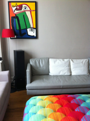 fleur ward interior design living room pink ottoman