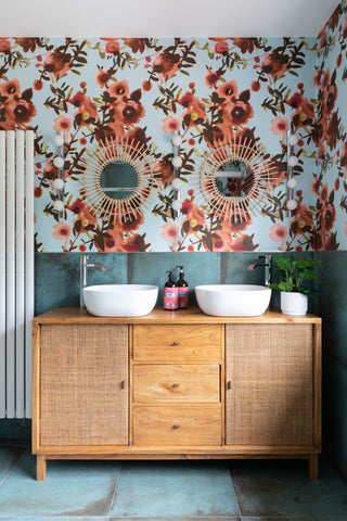 bathroom by fleur ward interior design