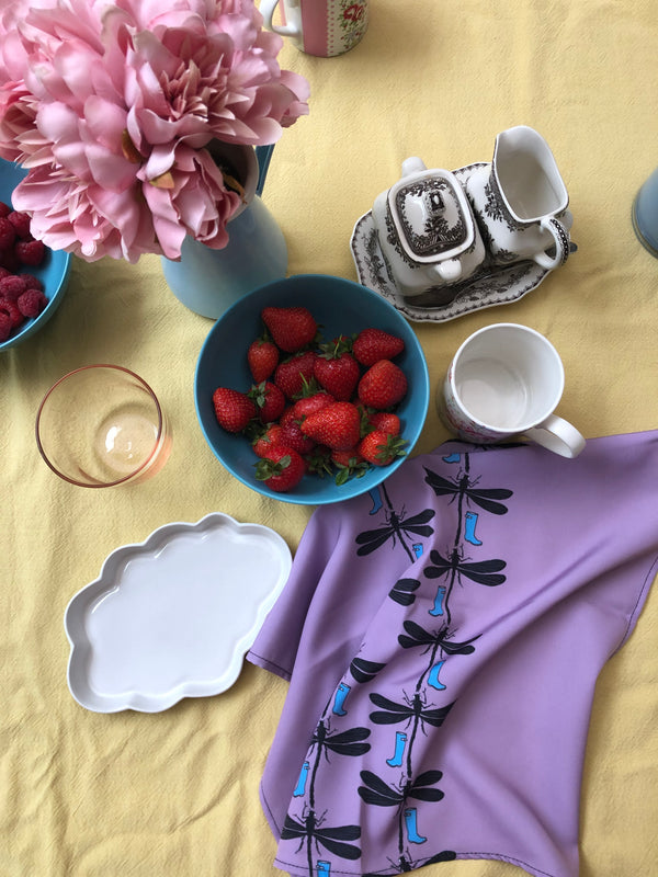 Wings and Wellies Napkins in Chaser